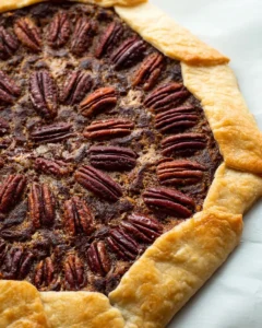 Red Wine & Chocolate Pecan Galette