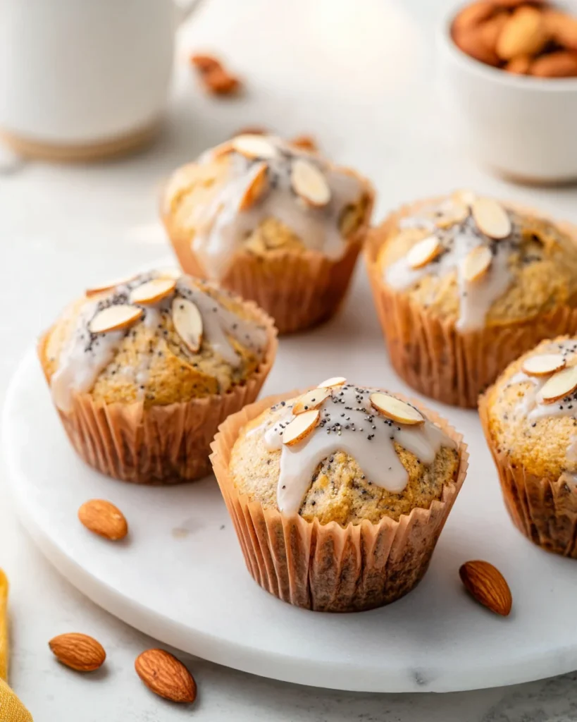 Almond Poppy Seed Muffins
