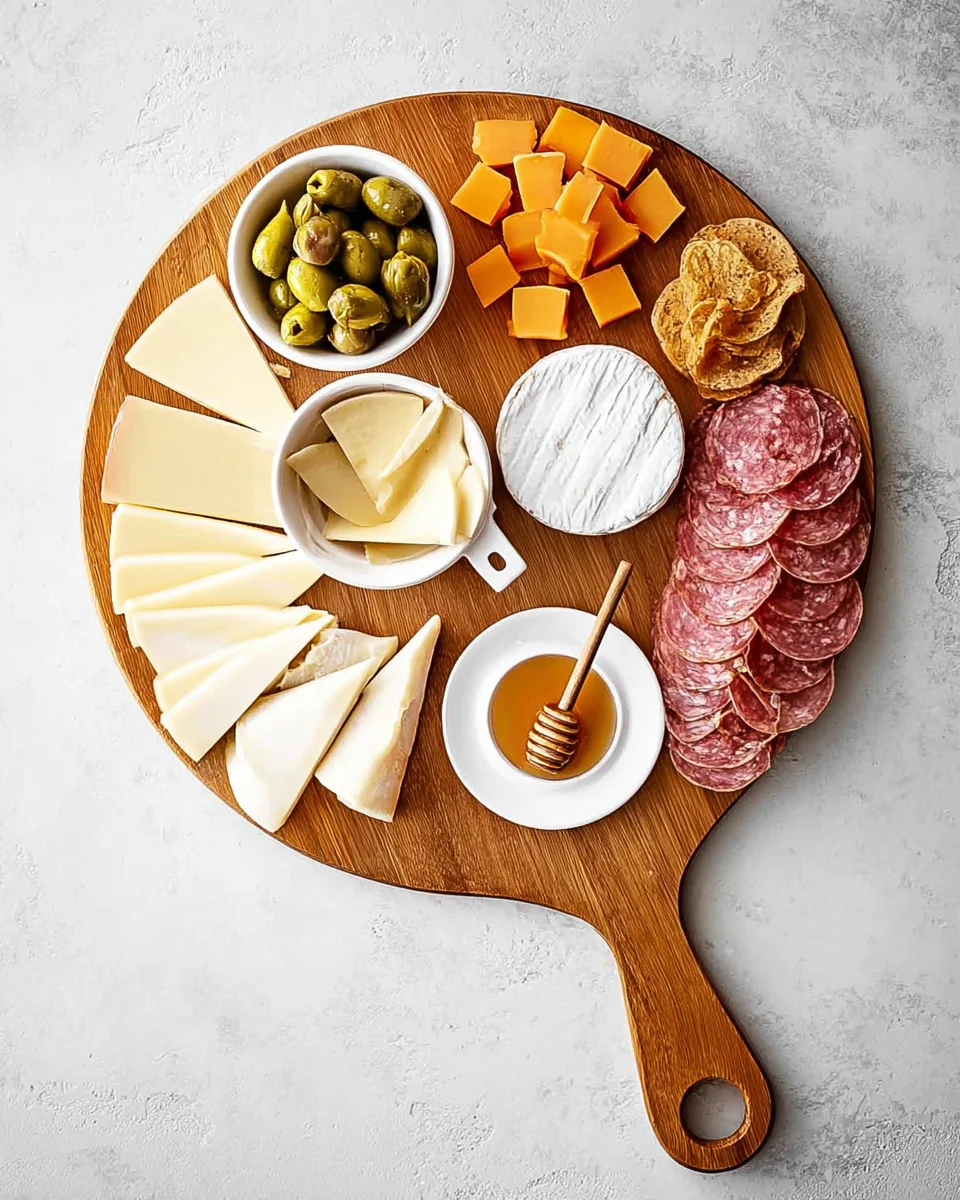 Step three of a charcuterie: Add bowls.