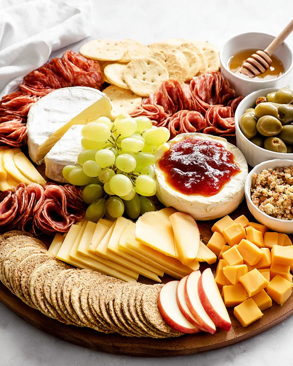 Charcuterie board.
