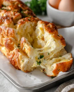 Cheesy Garlic Pull Apart Bread