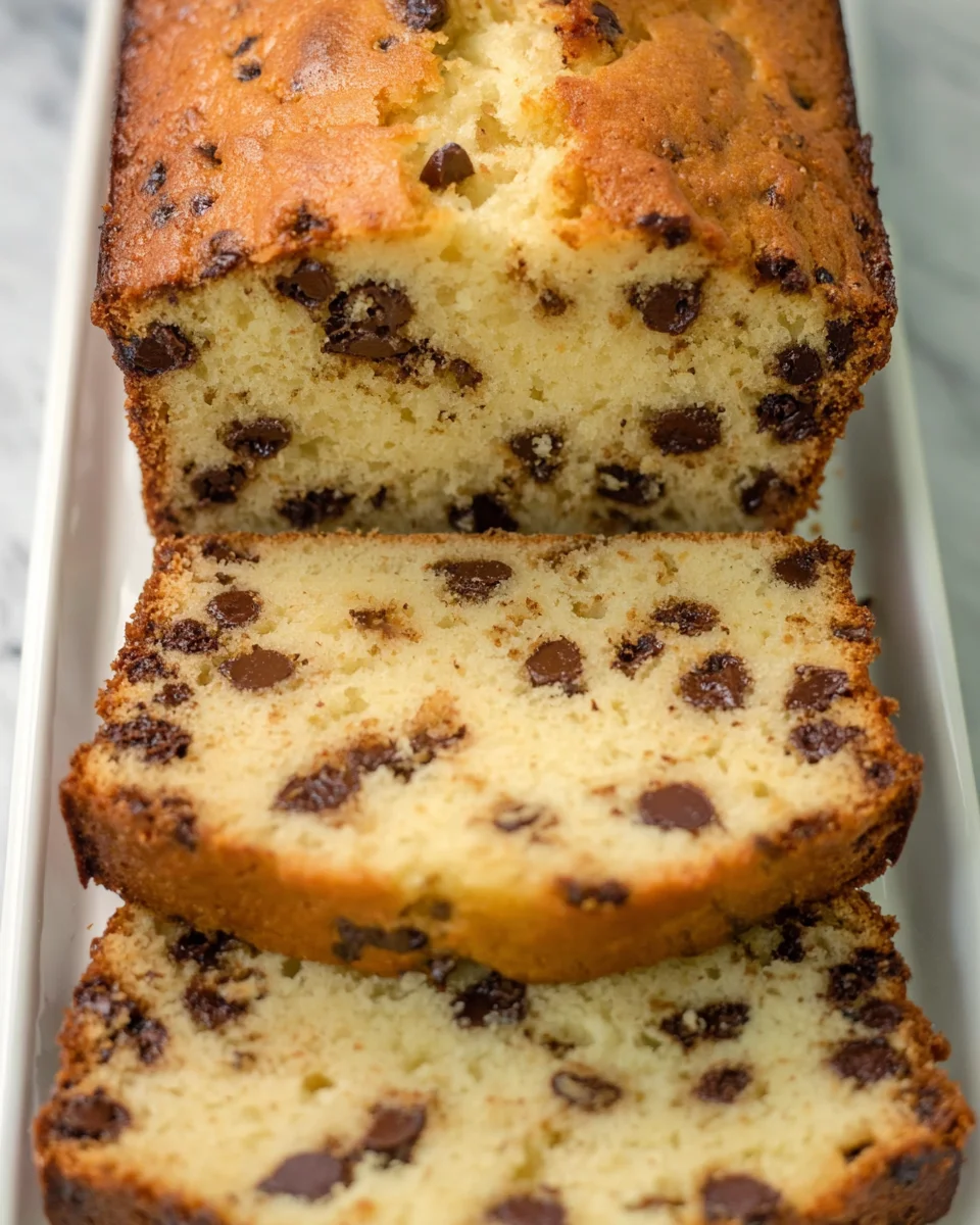 Chocolate Chip Pound Cake