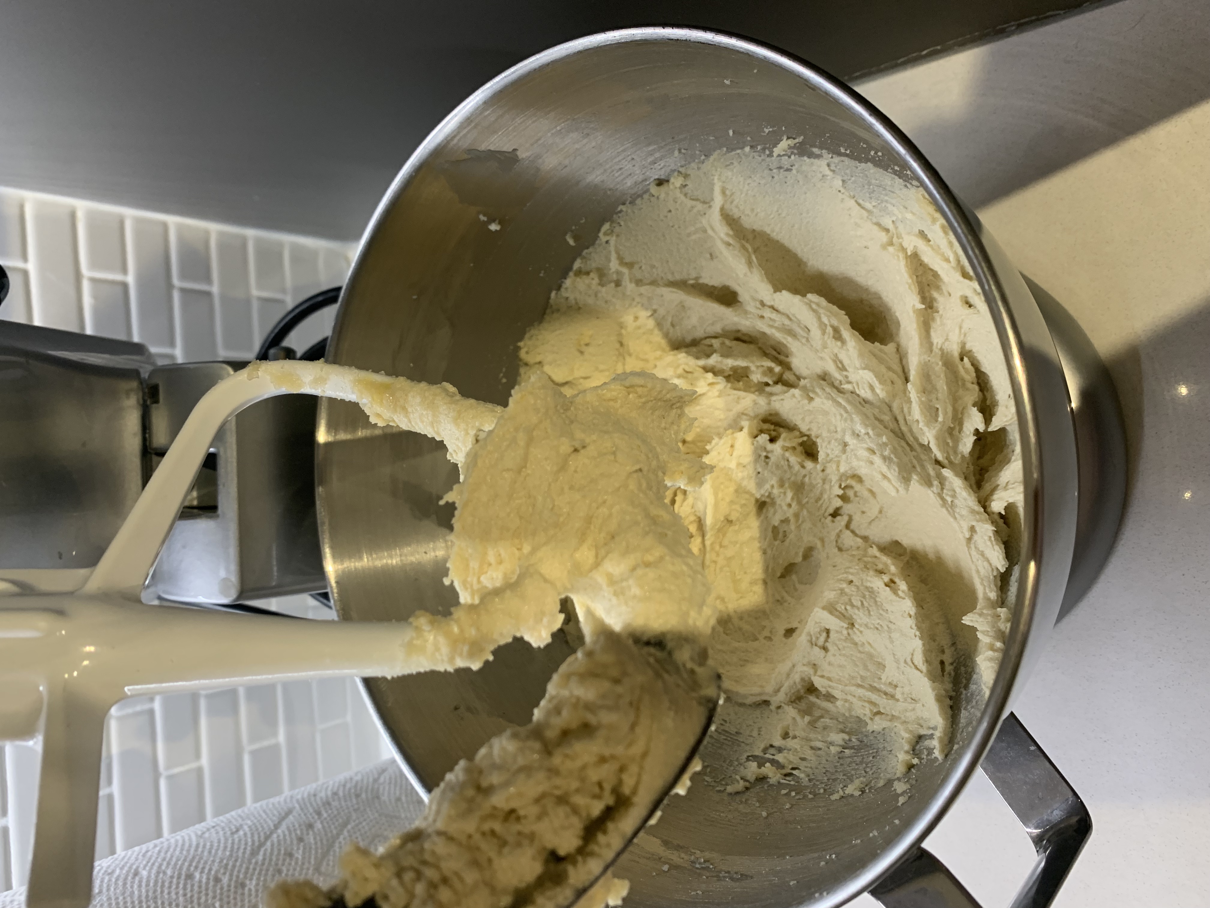 pumpkin cookie batter