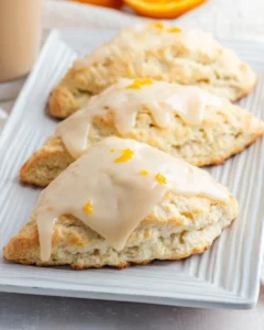 Orange Cream Scones