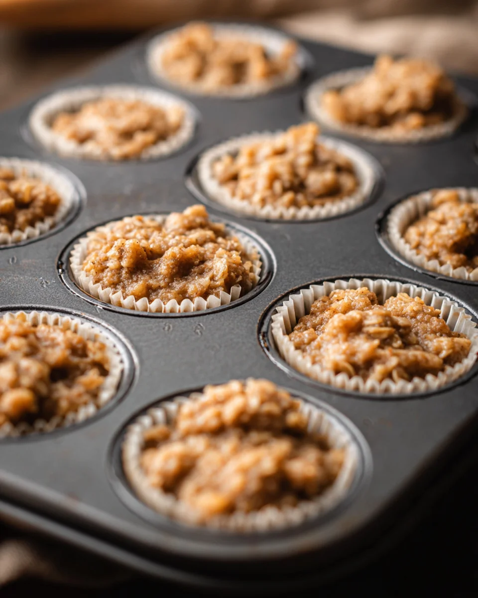 Make Pumpkin Crumb Cake Muffins