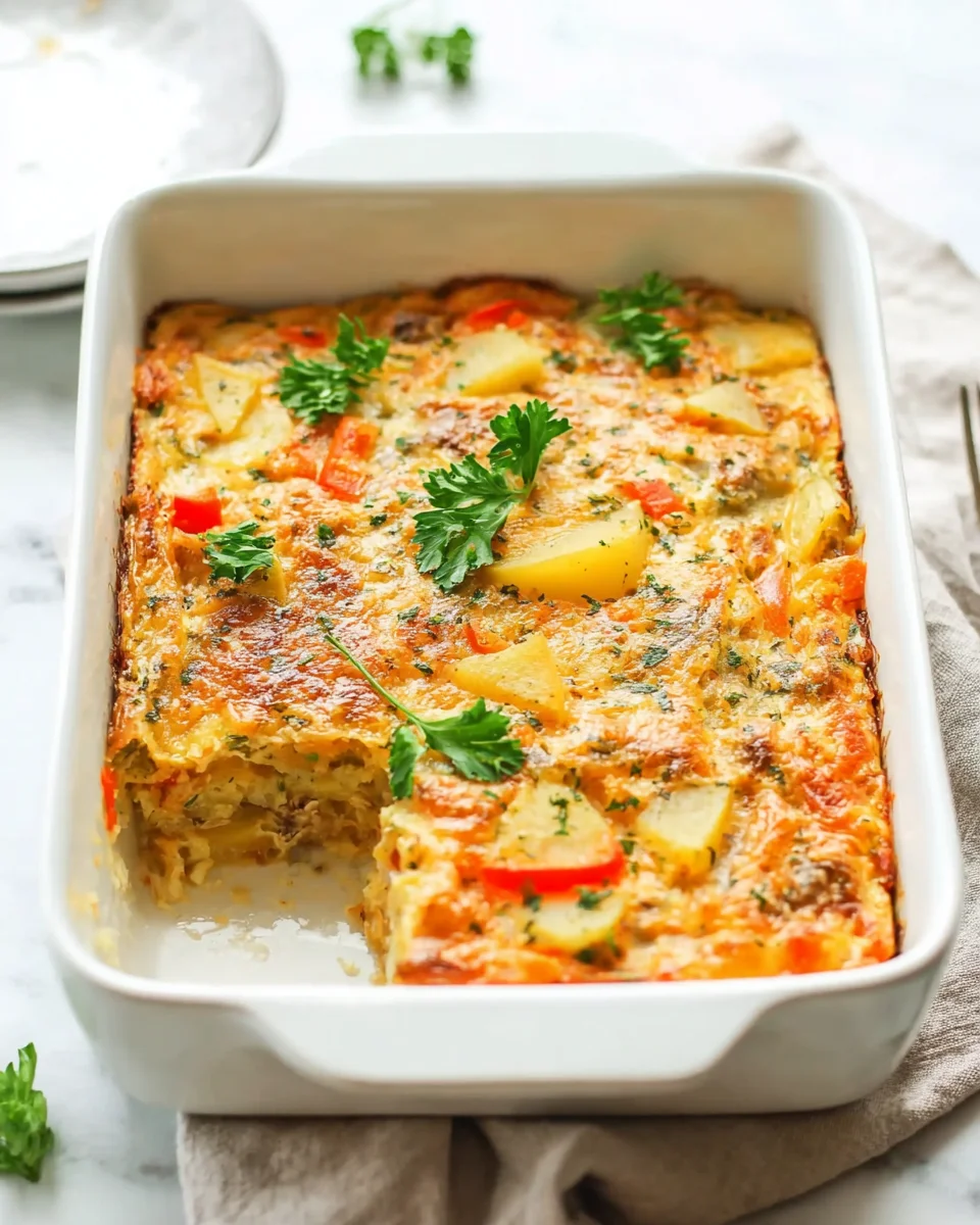 Sausage Egg Casserole