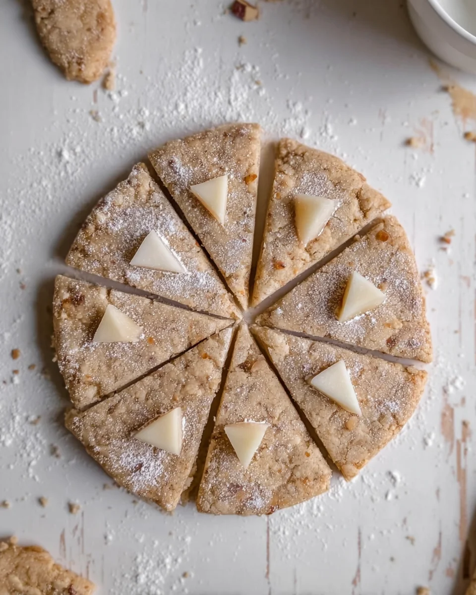 Spiced Pear Scones with a Vanilla Glaze