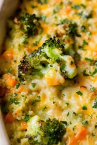 quinoa broccoli and cheese casserole