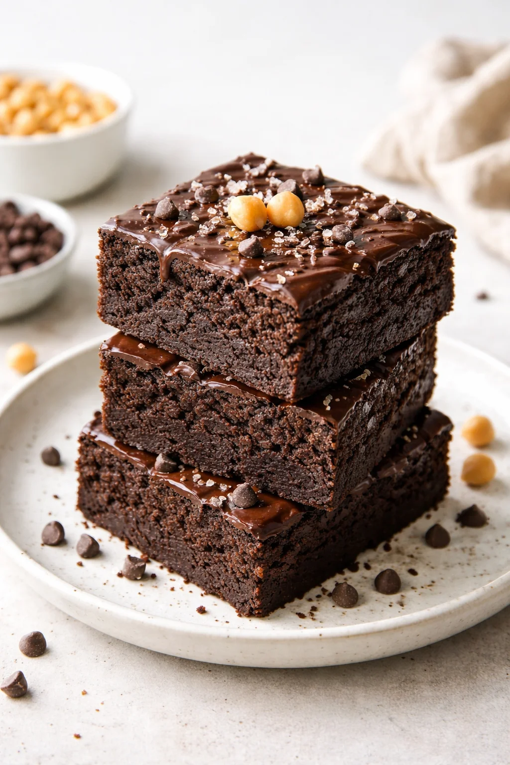 intro_final_dish-placeholder.png Final plated Chocolate Chickpea Brownies served as a hero shot