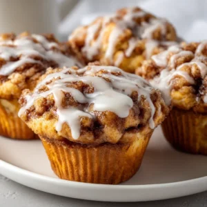 Cinnamon Roll Muffins: Irresistibly Soft & Gooey Bites You’ll Crave!