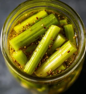 Pickled Celery - detail 1