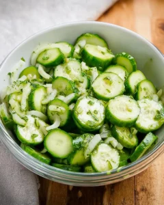 Refreshing Cucumber Salad - detail 1