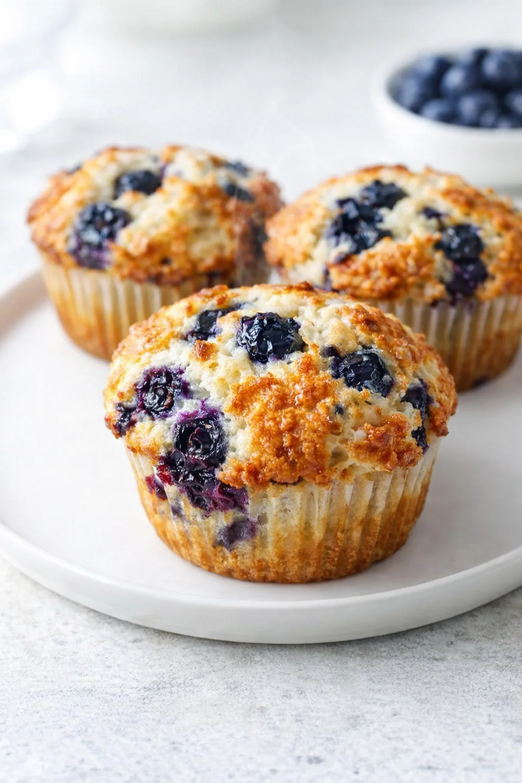 intro_final_dish-placeholder.png Final plated High Protein Cottage Cheese Blueberry Muffins served as a hero shot
