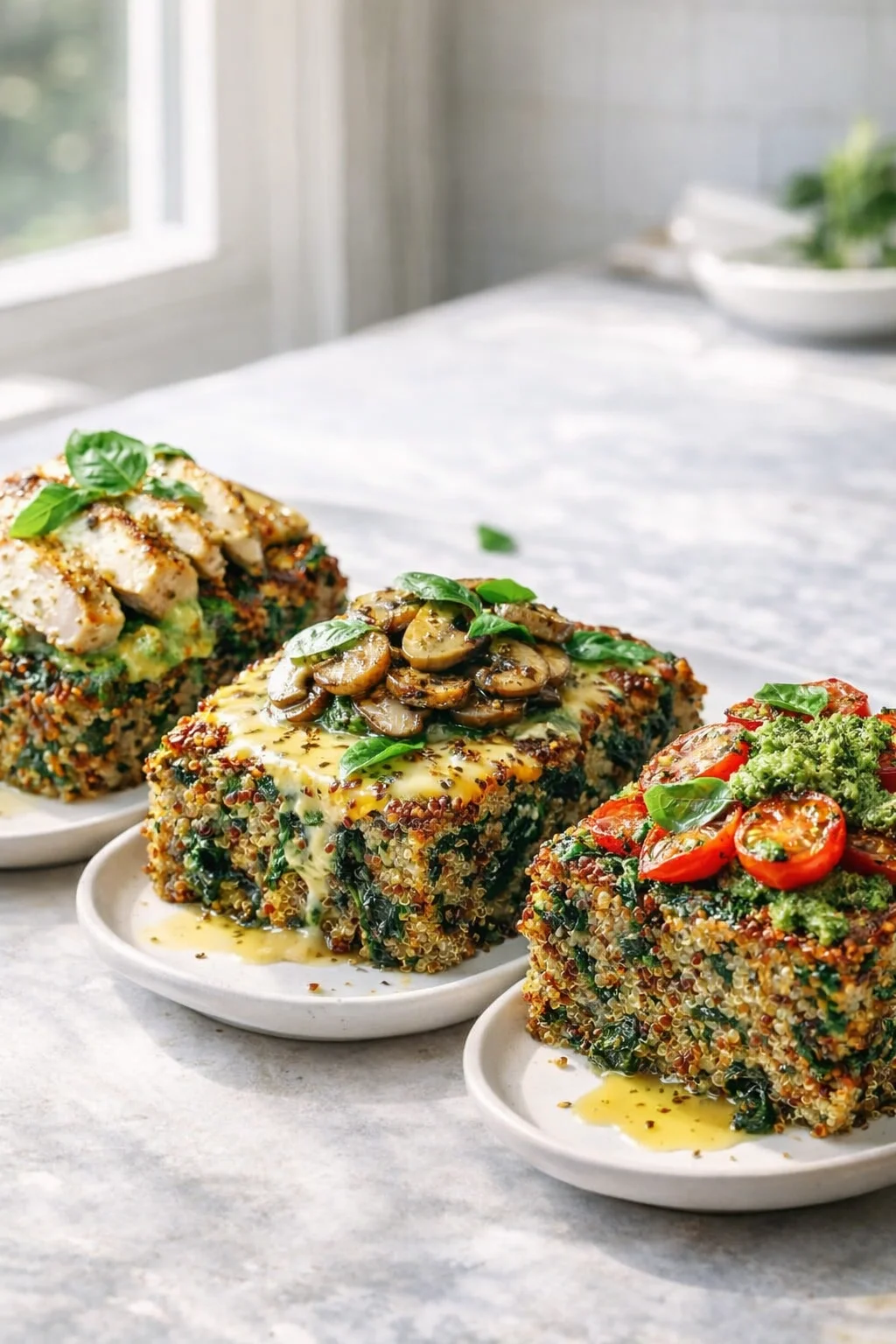 variations-placeholder.png Variation ideas for Healthy Quinoa Lentil Spinach Bake: Nutritious & Hearty Dish - kitchenmoods shown in a styled layout