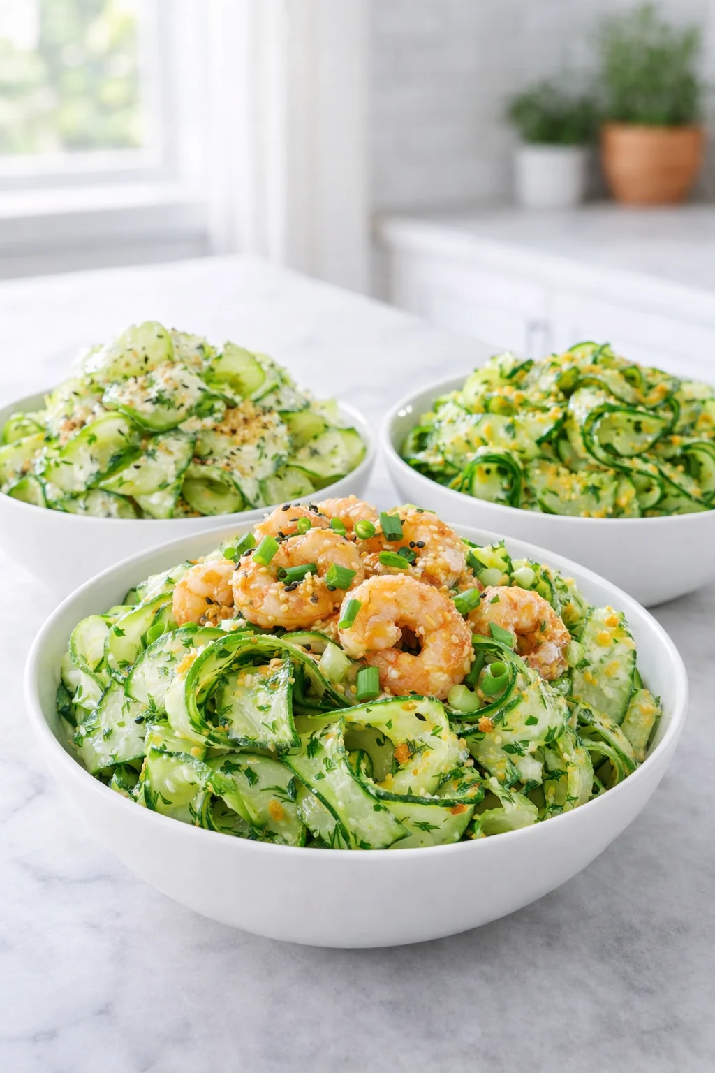 Variation ideas for Ultimate Crisp Cucumber Salad Recipe Easy Refreshing Summer Side Dish shown in a styled layout