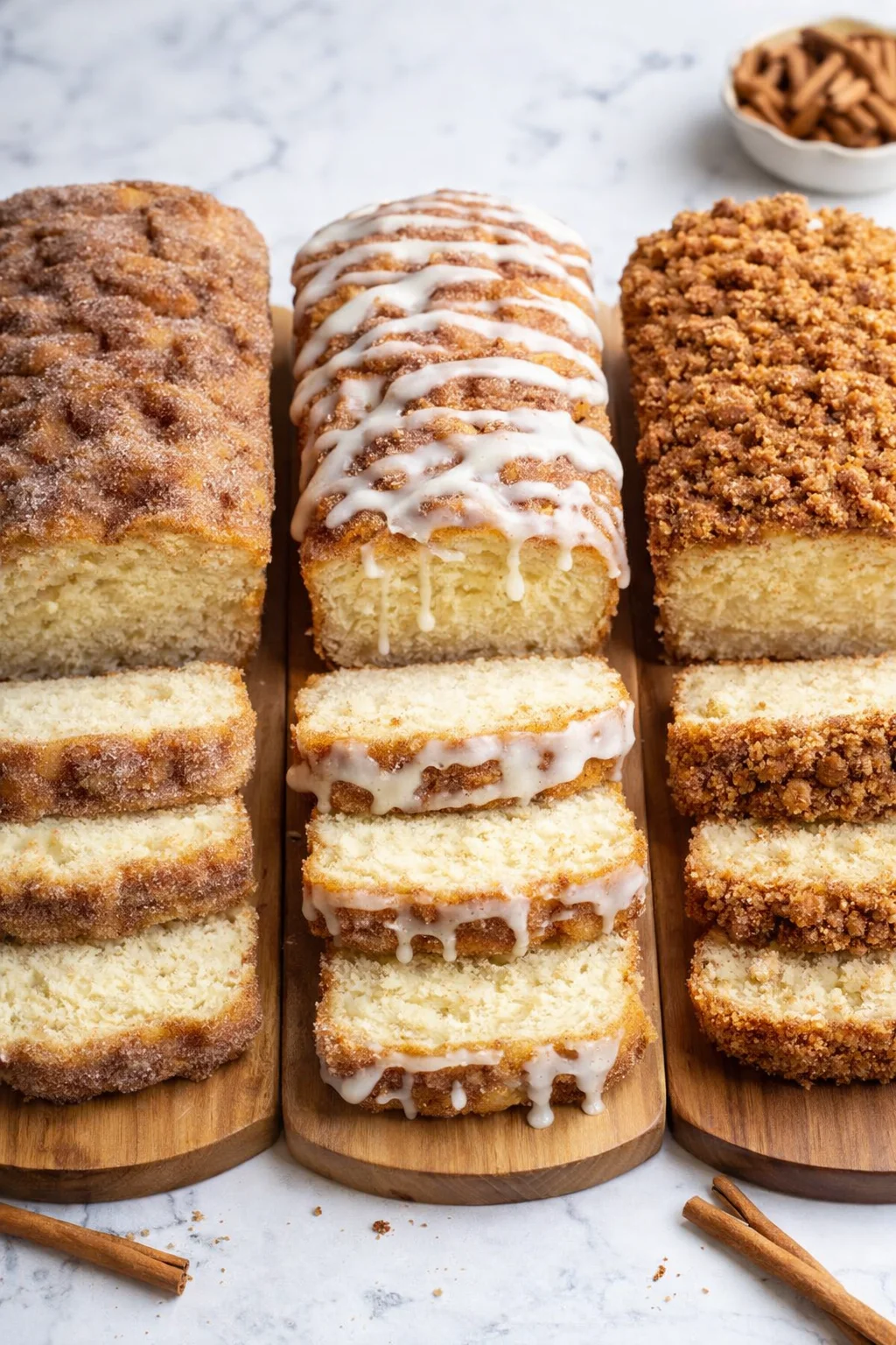 Variation ideas for Cinnamon Sugar Donut Bread - Deliciously Irresistible Delight shown in a styled layout