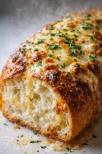 Final plated Amazing 1-Hour Italian Bread: Crusty Joy - Forkful Heaven served as a hero shot