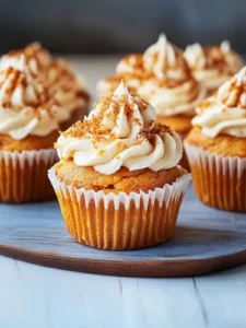 Sweet Potato Pie Cupcakes